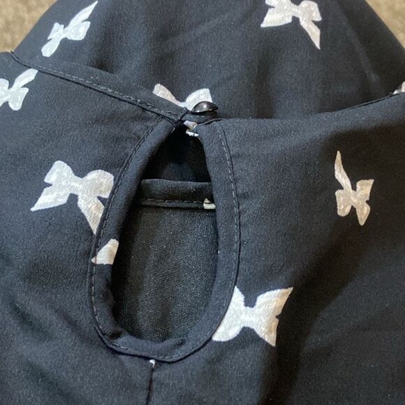 Total Girl Charming Black and White Kids Dress Size 14 REG - Picture 9 of 10